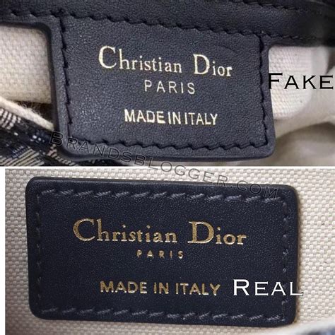 christian dior fake tag|christian dior bag authenticity.